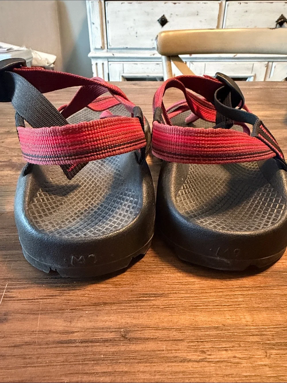 Chaco men’s sandals.